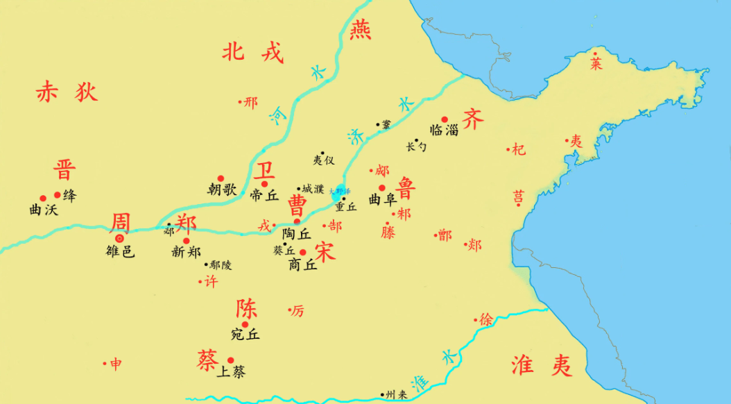 甲骨文研究系列1鲁字研究远古时代无山东半岛南部是海岸线
