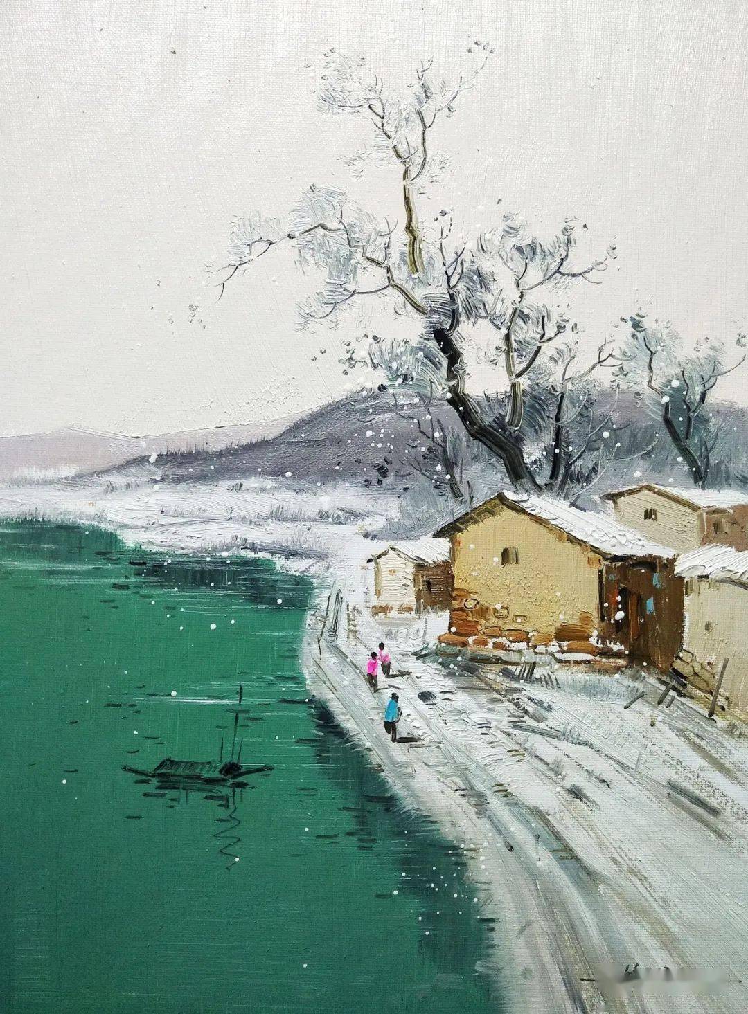 这组油画小品,美得不可方物!