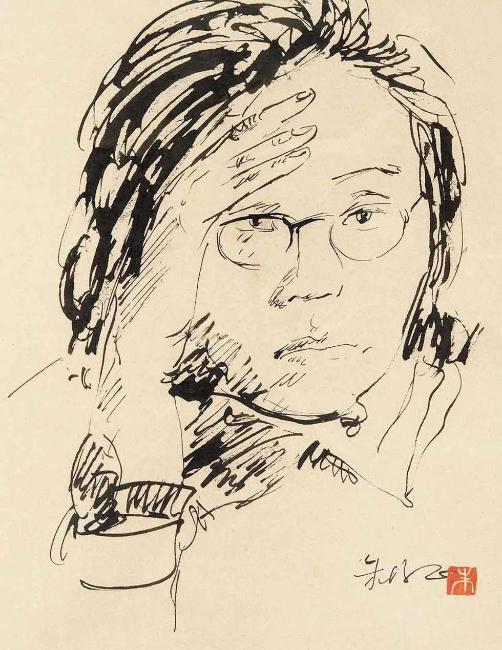 央美教授朱乃正,素描作品欣赏!_传奇_画面_调节