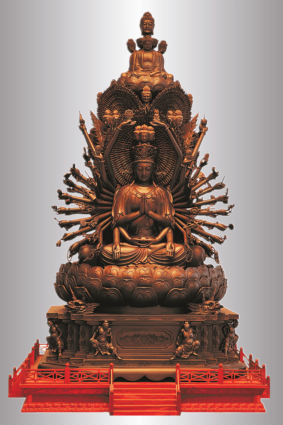 莆田木雕大师大作大美