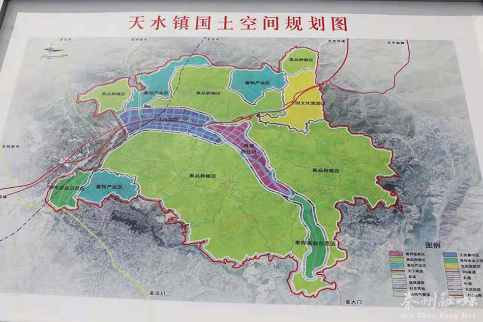 汪玉贵一行来到天水镇域片区,通过实地查看,听取汇报等方式,详细了解