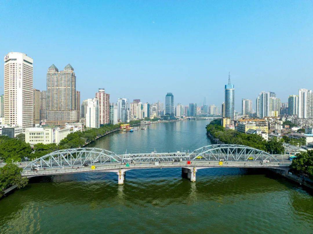 壹号见丨水秀天然,流淌的广州"血脉"_珠江_海珠桥_沿江路