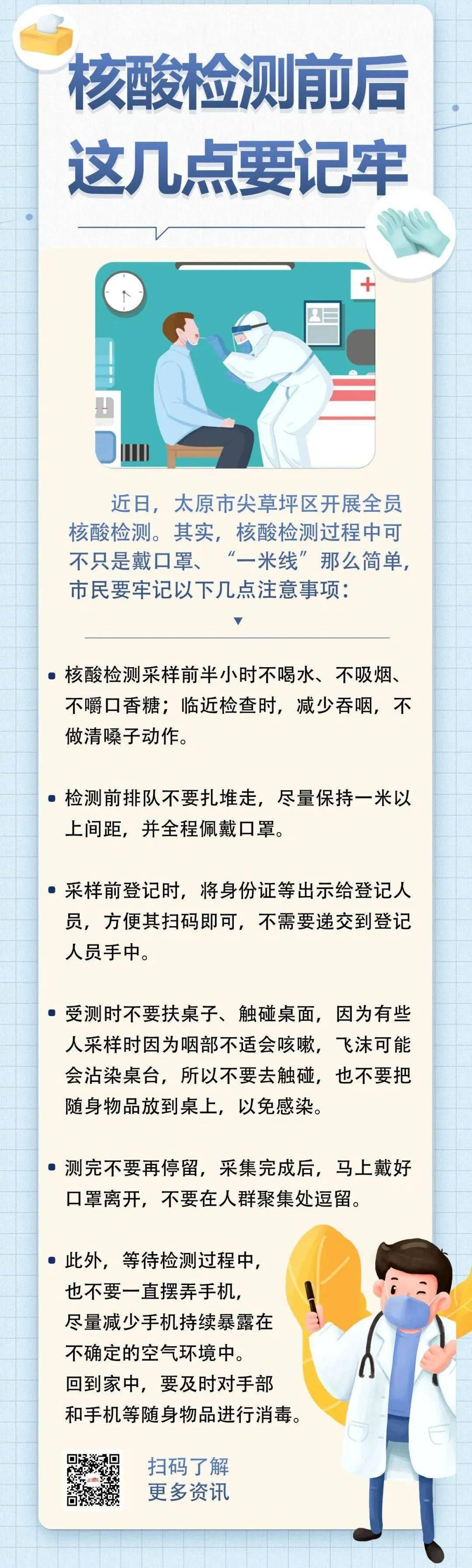 太原尖草坪区管控区今日开展第五轮核酸检测...