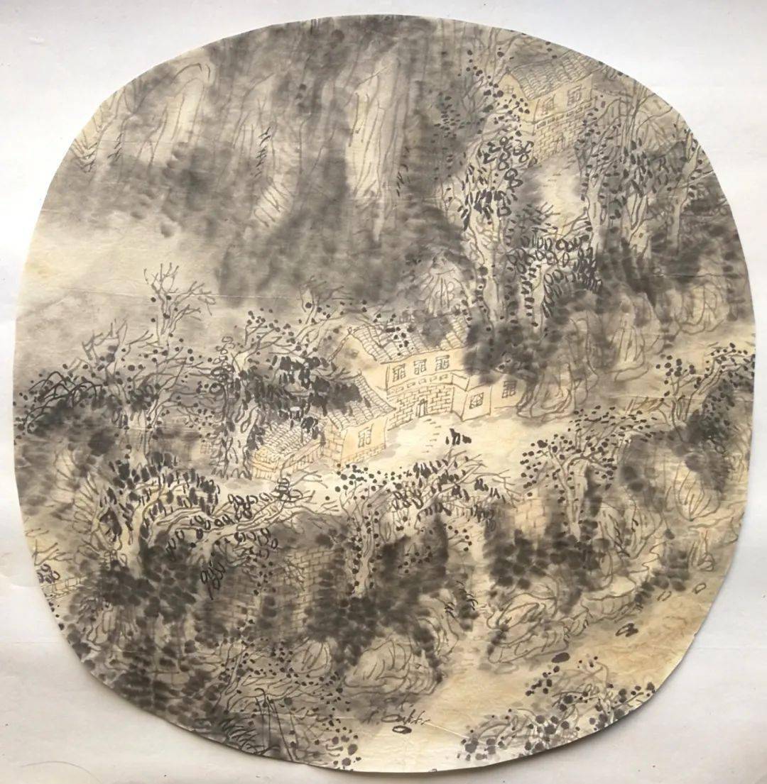 以书入画,以淡为雅一一杨智勇山水画作品_生活_中国画_中国