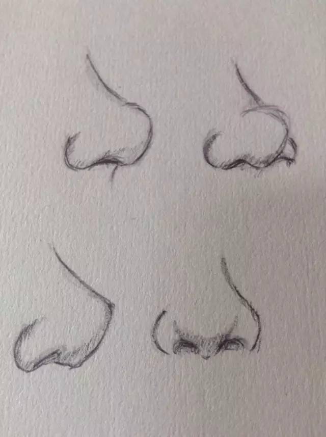头像画素描五官，看这一篇就够了！