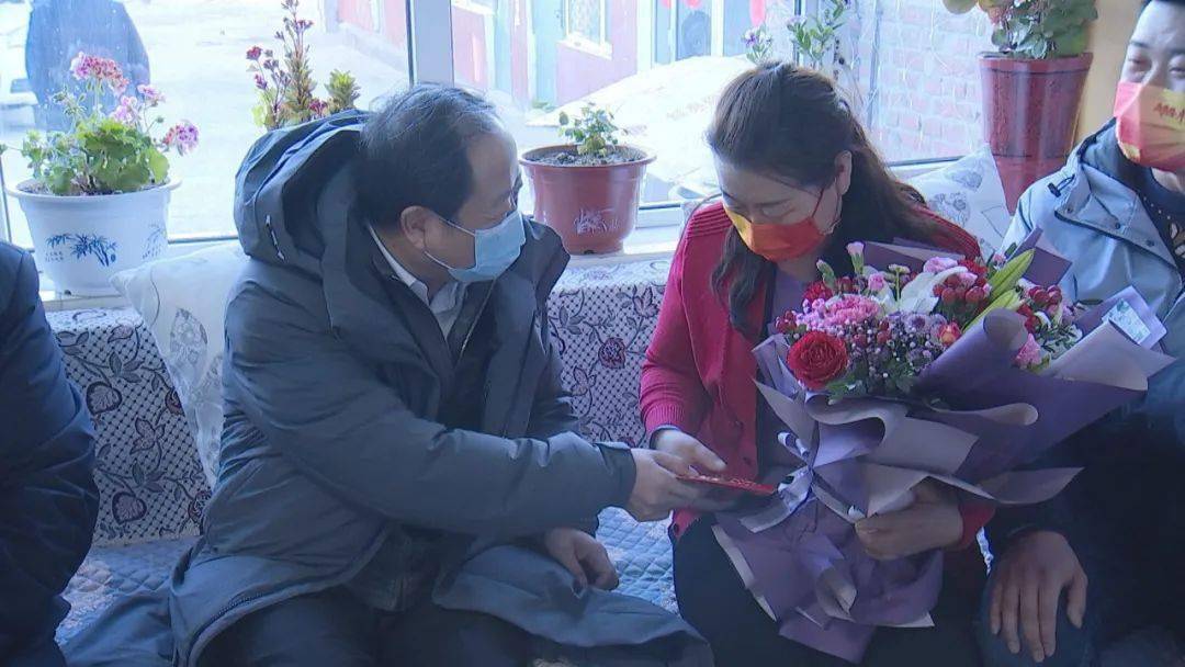 张家口副市长郭新耀慰问看望冬残奥会冠军郭雨洁家人