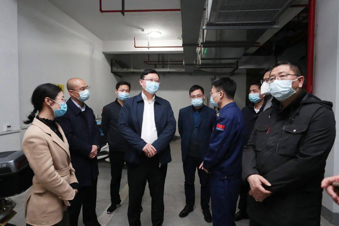 严把安全关区主要领导开展平安检查