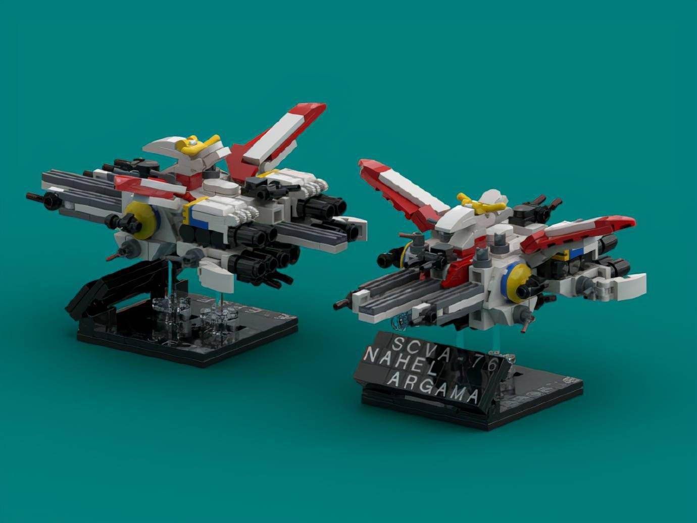 乐高积木拼装高达和战舰模型合集