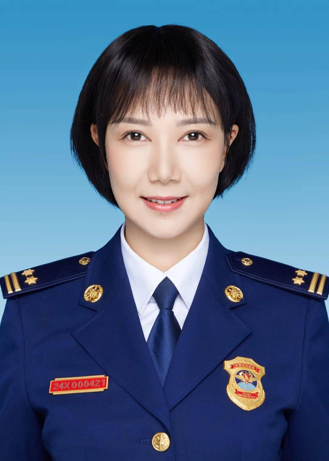 优秀女干部丨撑起消防"半边天"的"蓝玫瑰"
