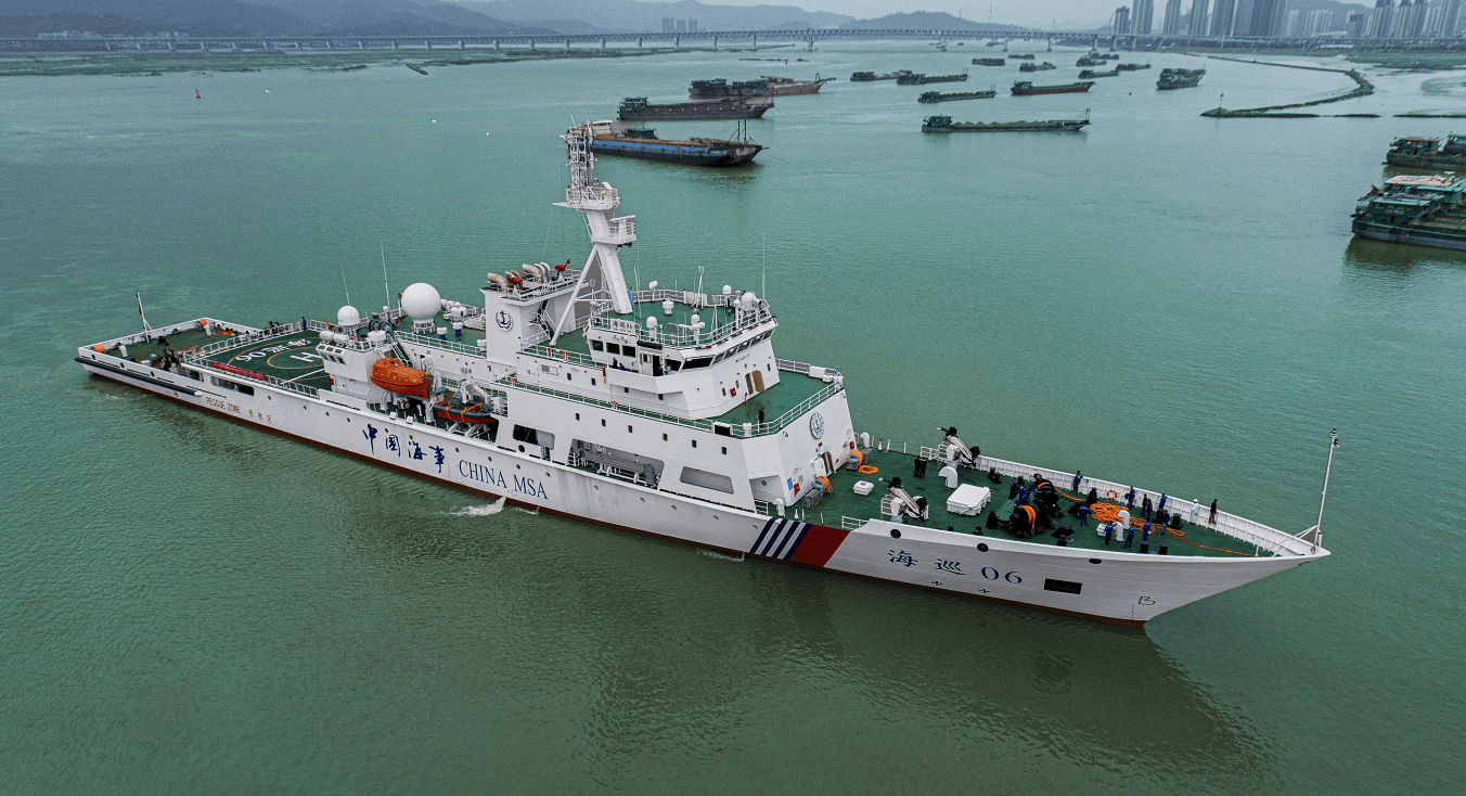 马尾造船完成大型海事巡航救助船海巡06号检修任务