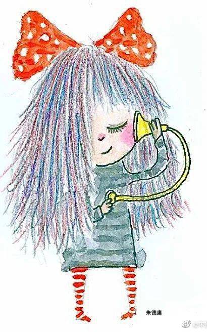 图源微博:@朱德庸朱德庸漫画作品2020年,《什么事都在发生》《关于