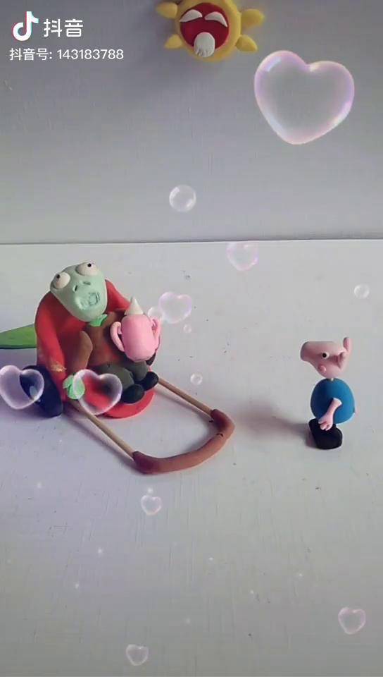 粘土手工玩具故事玩具玩具视频调皮的小乔治