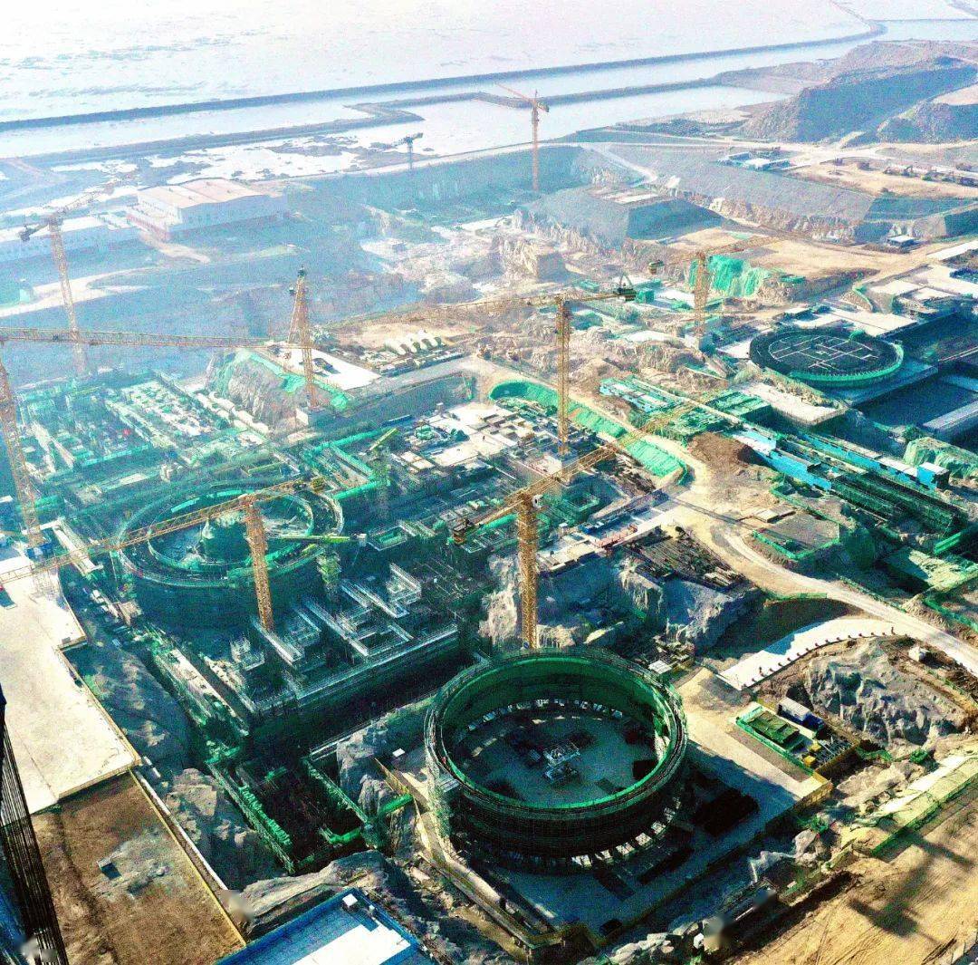 中俄两国元首共同见证的两国最大核能合作项目辽宁徐大堡核电站全球首个