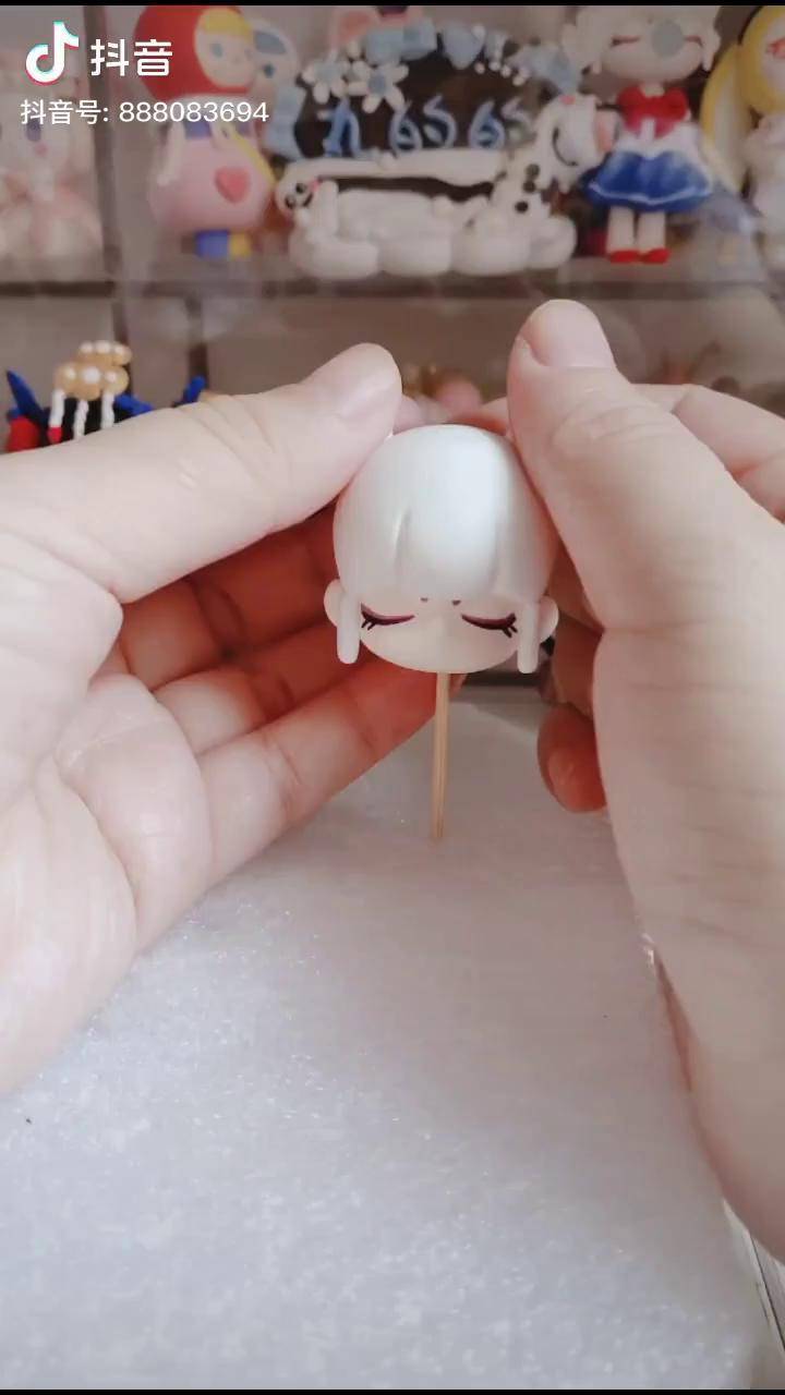 盲盒 囡茜 若来 粘土 超轻粘土 黏土手工 改娃 手工制作