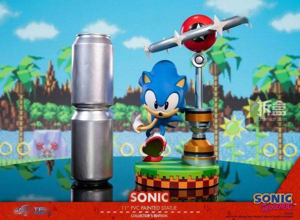 FIRST 4 FIGURES SONIC 音速小子 刺猬索尼克 雕像摆件