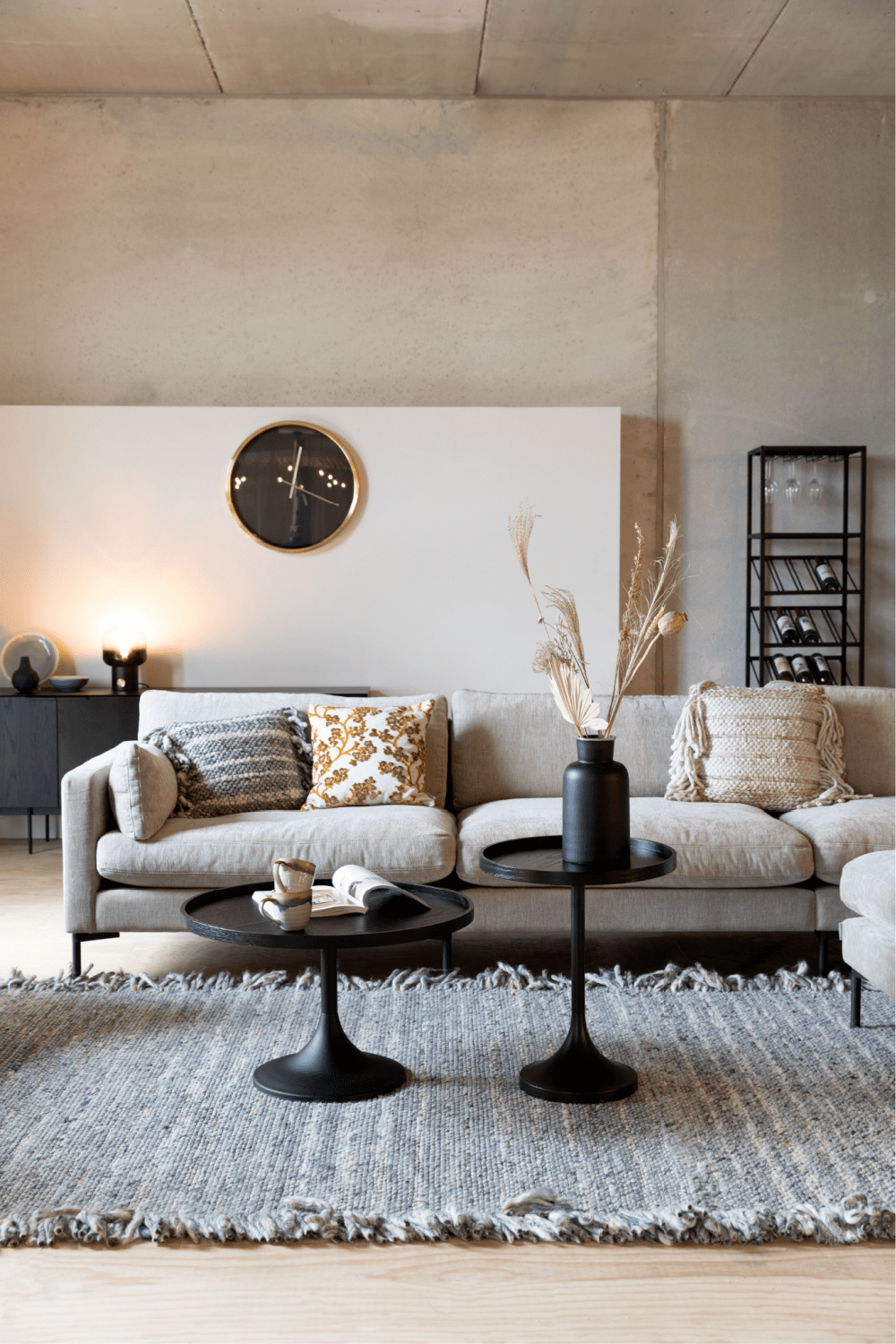 80款侘寂风客厅 | 在空间中找寻自我_的设计_风格_质感