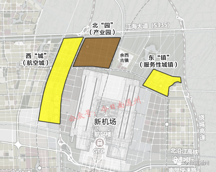 二甲新机场规划图图片