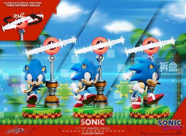 FIRST 4 FIGURES SONIC 音速小子 刺猬索尼克 雕像摆件