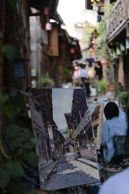 景区|画里酉阳|龚滩古镇写生艺术季启幕 持续到7月