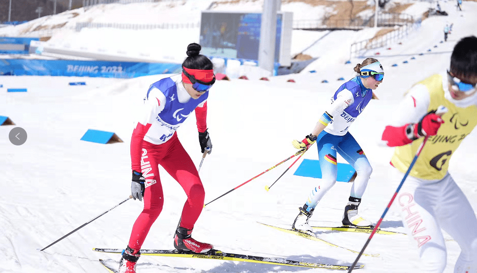 李亚林|残奥越野滑雪女子中距离自由技术视障组，王跃为中国队再入一银