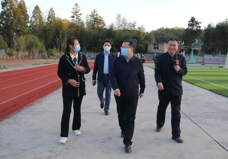 省教育厅领导到大田县调研