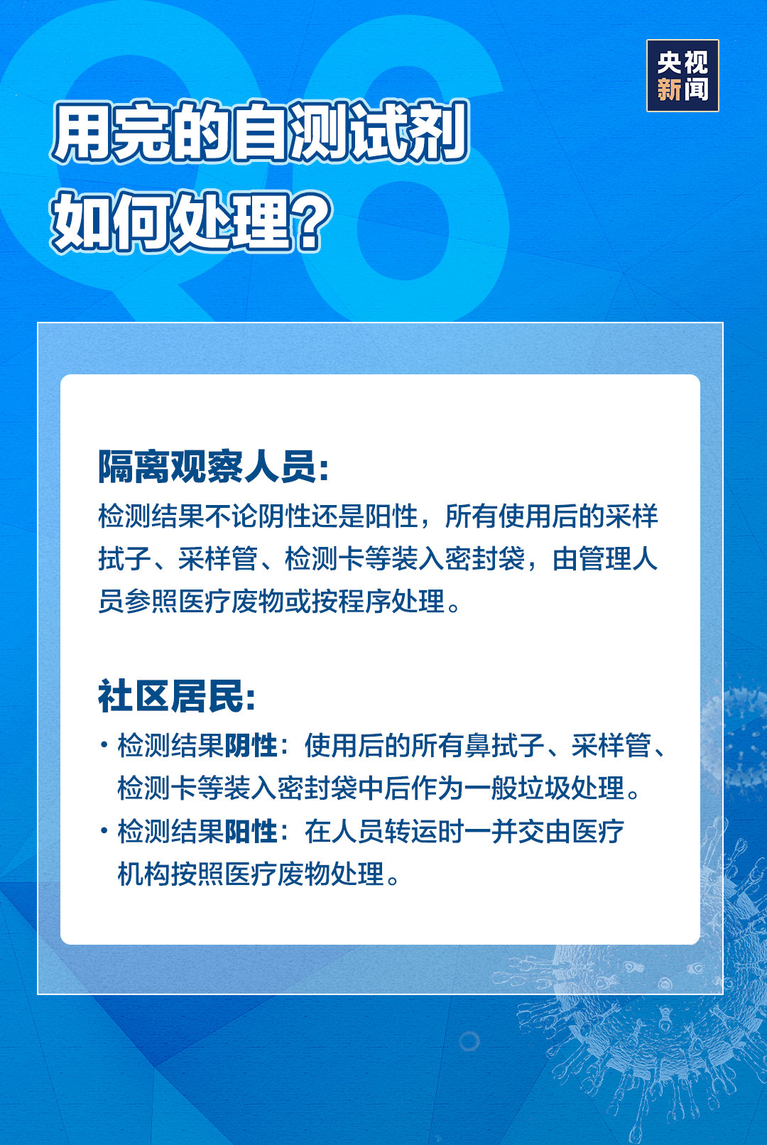 方案|干货！7个问题带你弄懂新冠抗原自测