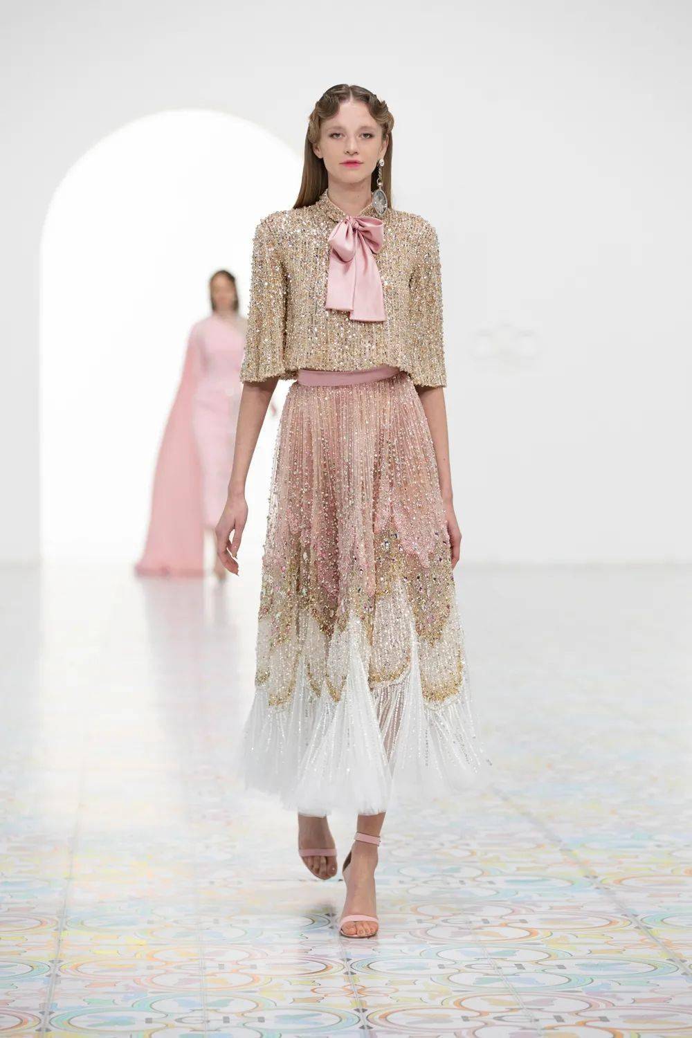 秀场仙女穿的裙子太好看了