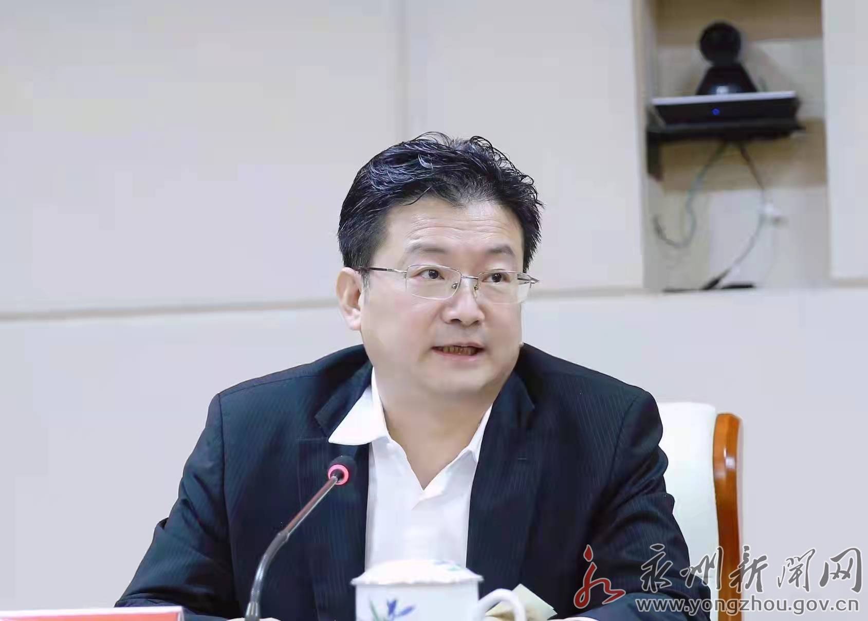 陈爱林在全市新冠肺炎疫情防控工作电视电话会议上强调牢牢守住永州