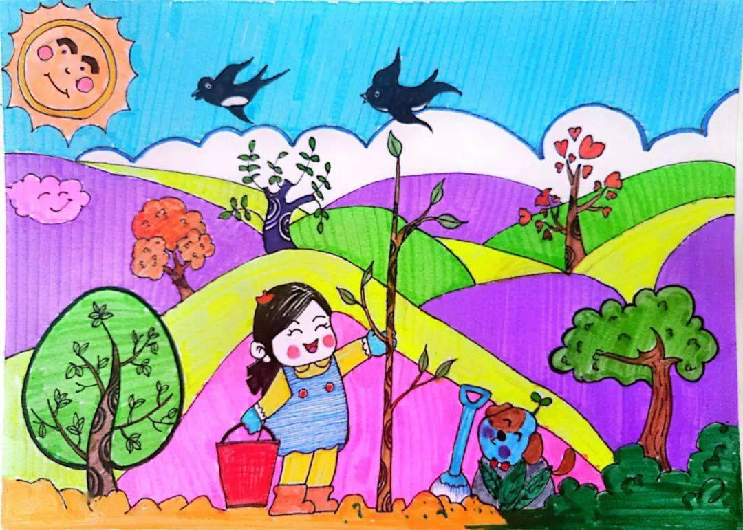 相逢植树节爱在春天里