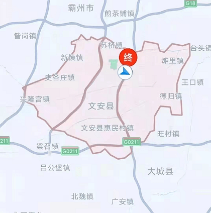 文安县各村地图图片