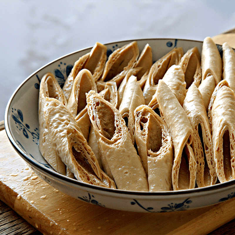 嫩滑醇香的开江豆笋富含植物蛋白怎么做都好吃