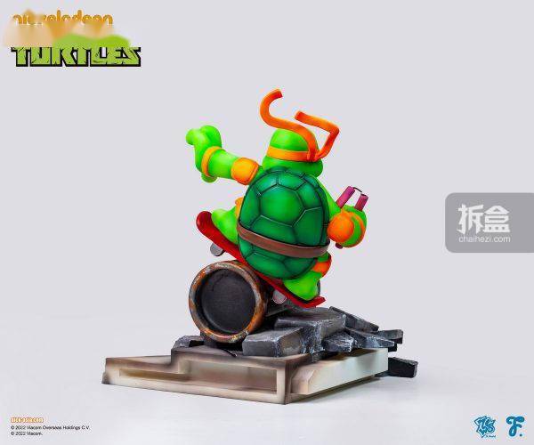 拉斐尔愚者乐园 TMNT 忍者神龟 李奥纳多 米开朗基罗 潮玩摆件