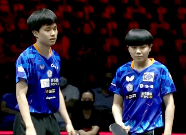 王楚欽孫穎莎3-0大獲全勝,許昕劉詩雯後繼有人_林昀儒_鄭怡_組合