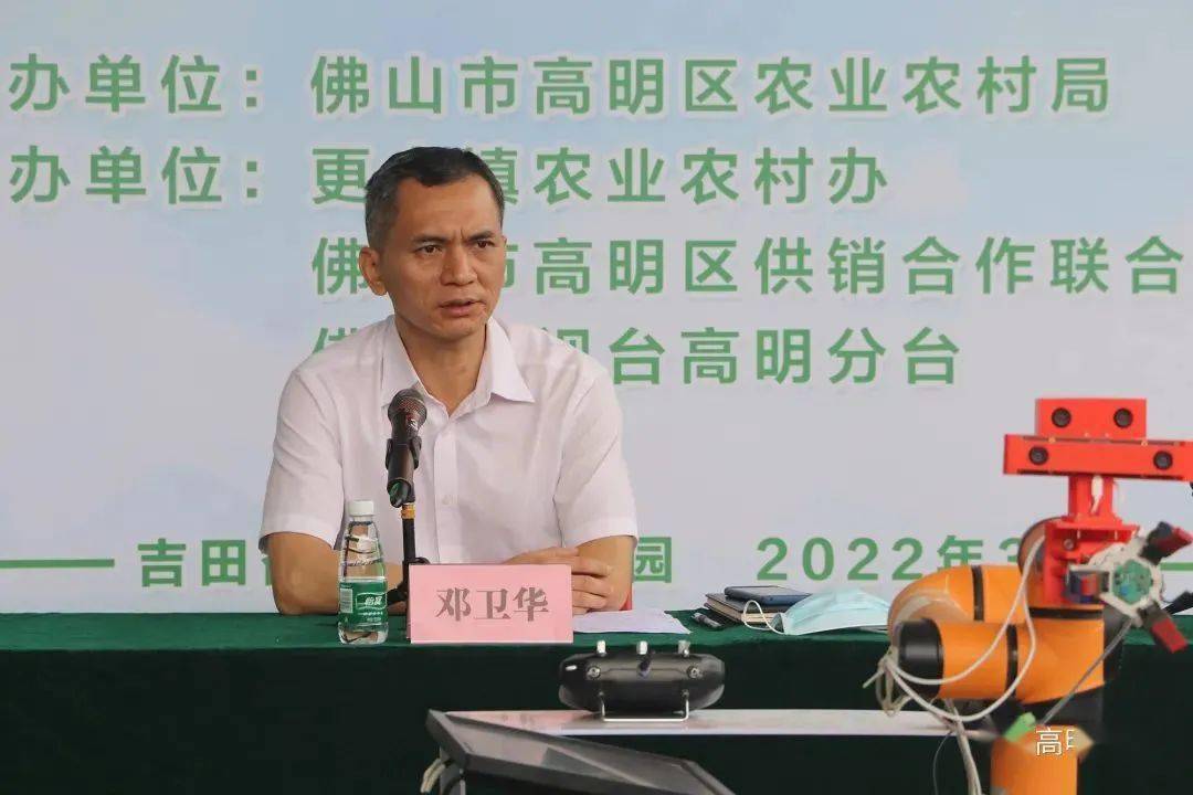 高明区农业农村局局长邓卫华表示,近年来,高明的种粮面积以及水平都有
