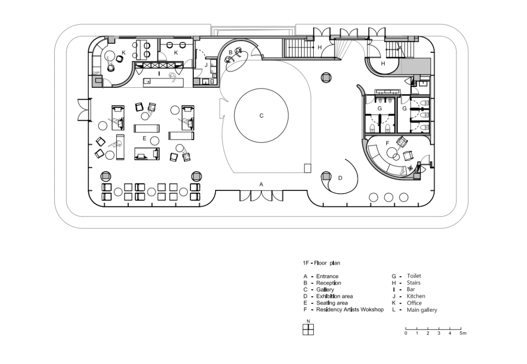 形态设计廊003 | 这栋建筑，在陆地描绘出了潮汐的形态