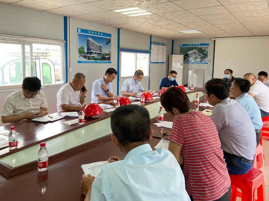 琼海市副市长李熙莅临我院新院区调研项目建设工作