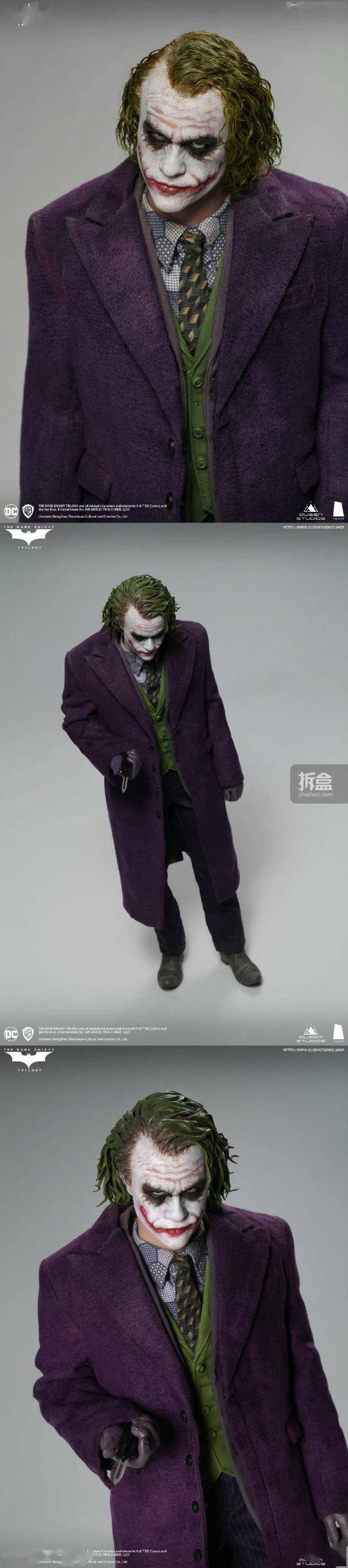 QueenQueen Studios × INART 新品：1/6《蝙蝠侠：黑暗骑士》-Joker希斯·莱杰【多版本】