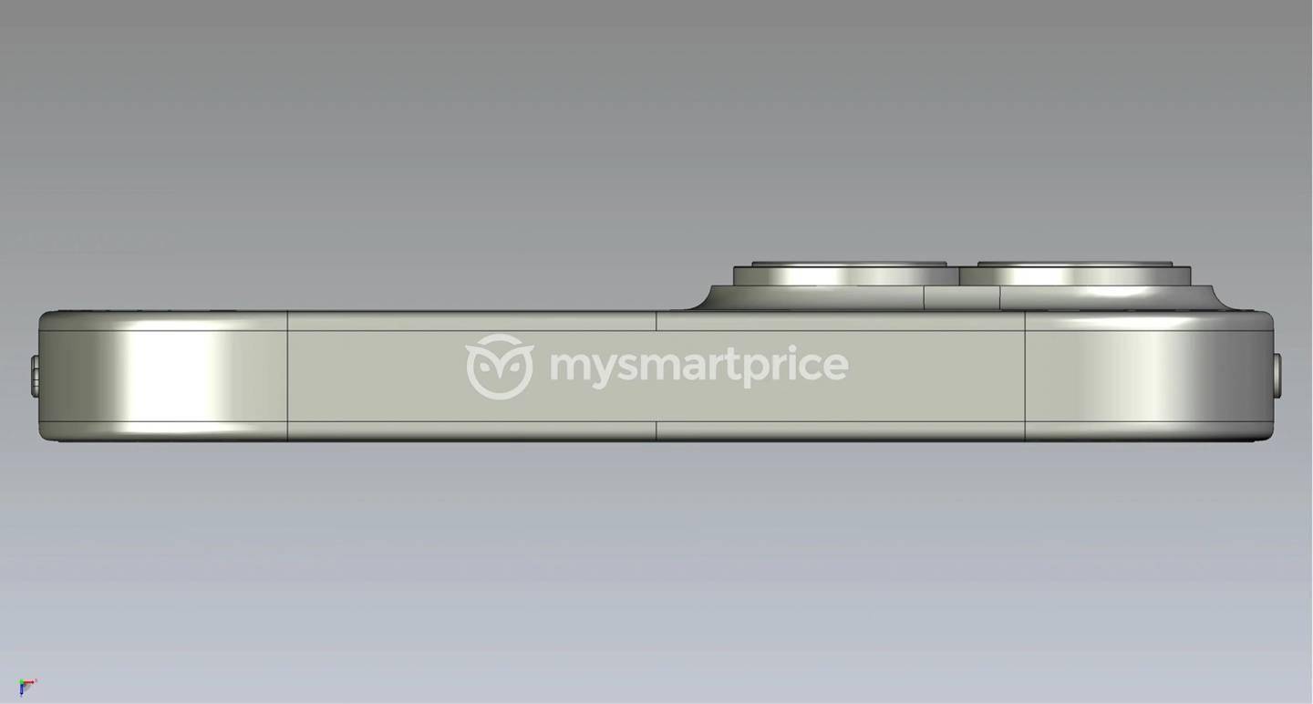 孔洞|保留小刘海！苹果 iPhone14 CAD 渲染图曝光