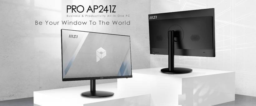 网络|微星推出 Pro AP241 一体机，最高搭载 R7 5700G APU