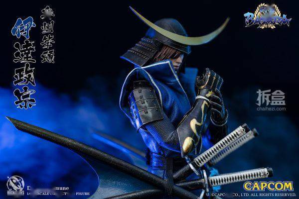 尺寸|ROCKET TOYS 战国BASARA 真田幸村 伊达政宗 1/6可动人偶
