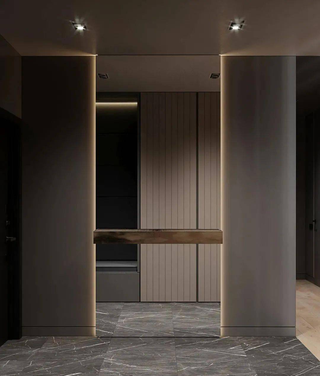 大宅别墅无主灯设计暗藏灯带让家更高级