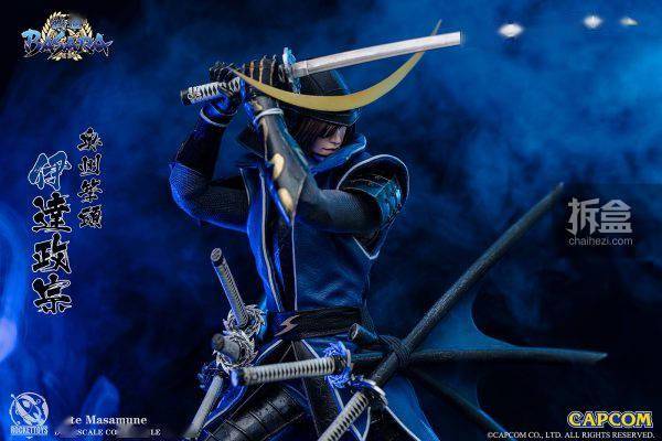 尺寸|ROCKET TOYS 战国BASARA 真田幸村 伊达政宗 1/6可动人偶