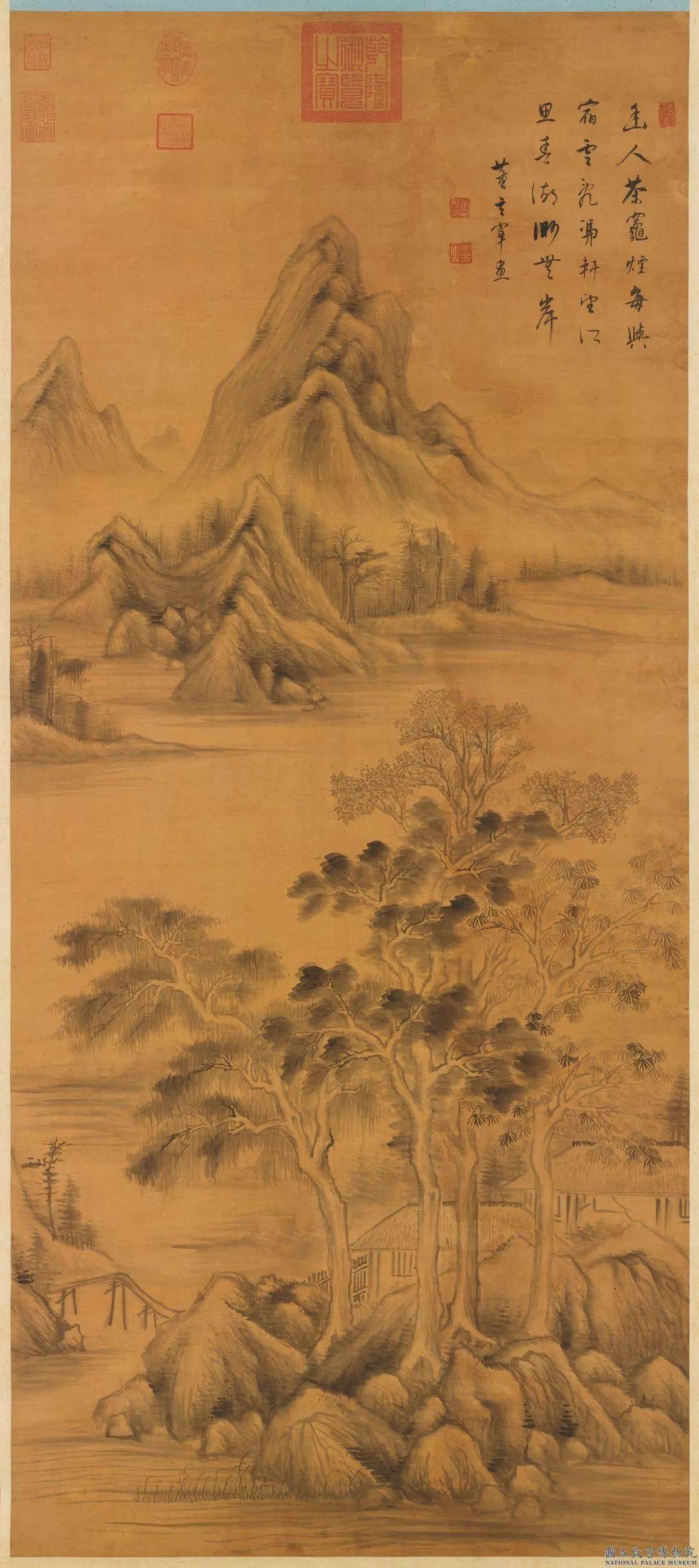 董其昌山水精品欣赏_禅宗_思想_绘画