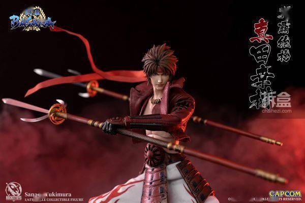 尺寸|ROCKET TOYS 战国BASARA 真田幸村 伊达政宗 1/6可动人偶