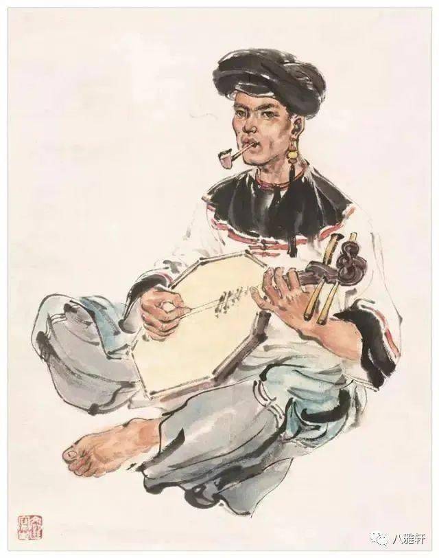 八雅轩丨【八雅丹青】 他的人物画,获奖无数_汤文选_中国画_全国