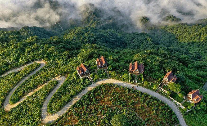 长阳龙池山风景区全景图片