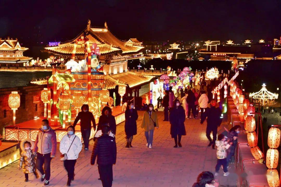 旅游景区74晋城南大街步行街区74高平"梦回长平"不夜城街区74
