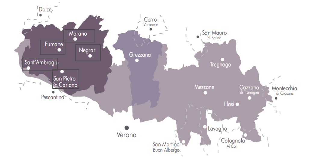 浪漫多样的瓦波利切拉产区伟大的阿玛若尼的故乡