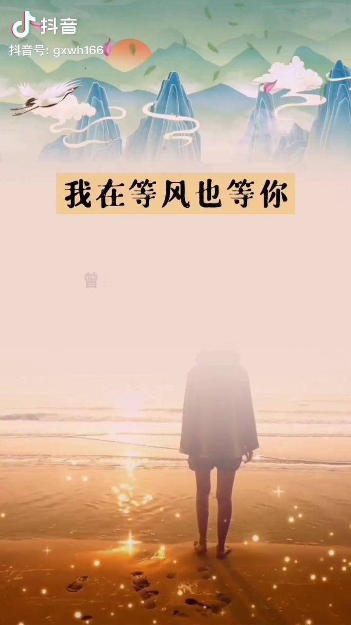 白茶清欢无别事,我在等风也等你爱情 情感 诗词_风也_爱情_情感