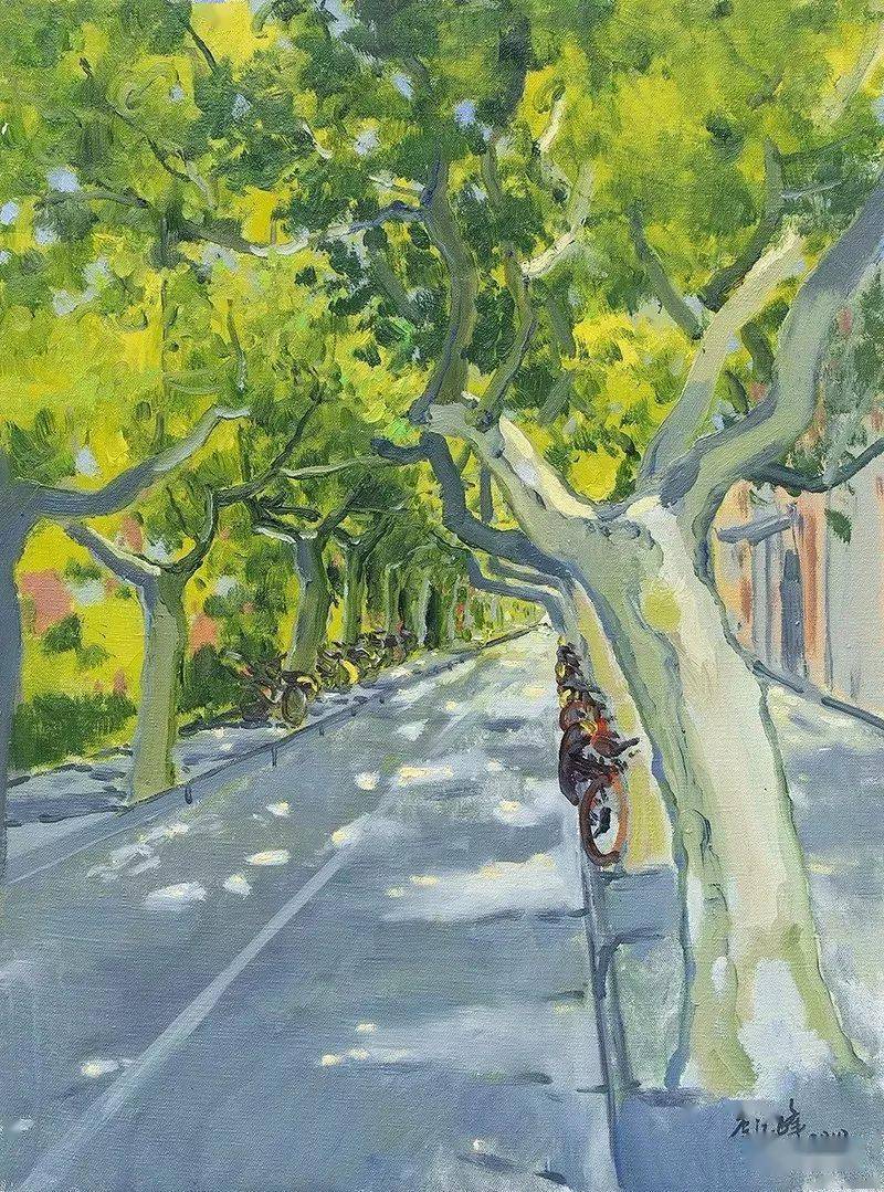 【写生啦】绿色系——当代油画名家风景作品欣赏
